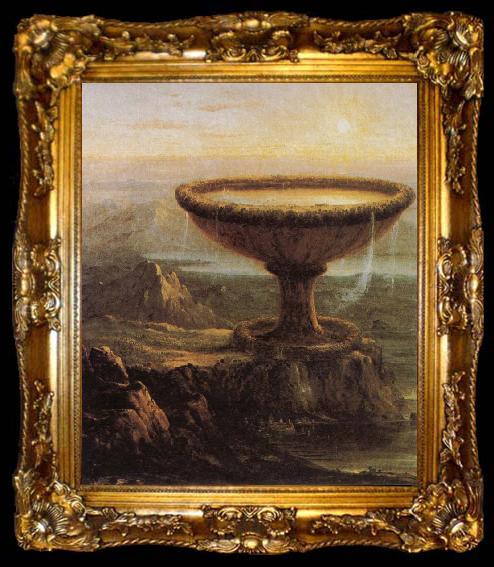 framed  Thomas Cole The Giant-s Chalice, ta009-2