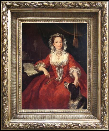 framed  William Hogarth Miss Mary edwards, Ta021s