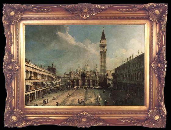 framed  Canaletto Piazza San Marco, Ta027