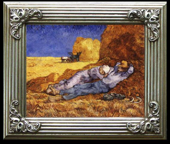 Vincent Van Gogh The Noonday Nap(The Siesta)