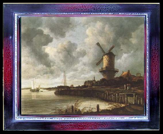 Jacob van Ruisdael The Windmill at Wijk Bij Duurstede (mk08)