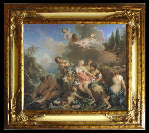 framed  Francois Boucher The Rape of Europa, Ta123-2