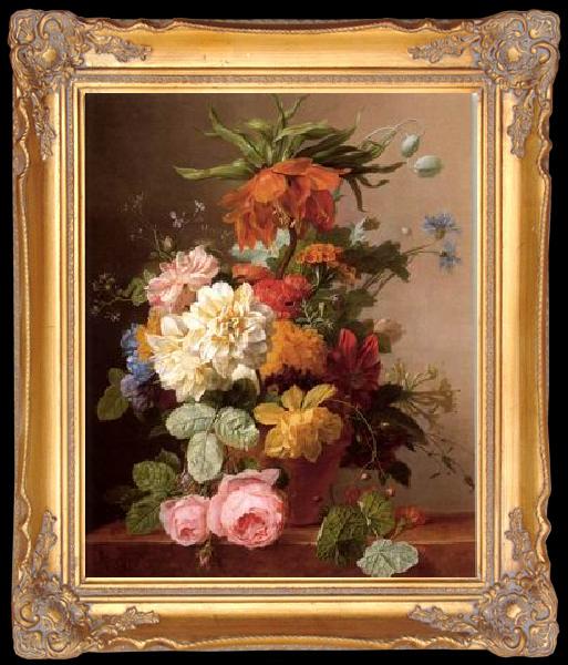 unknow artist Floral, beautiful classical still life of flowers.088