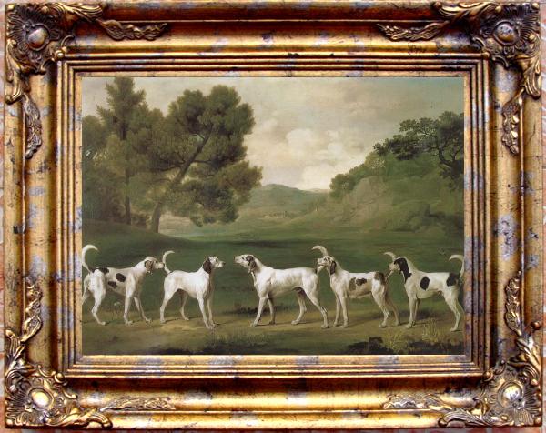 framed  George Stubbs Some Dogs, Ta197