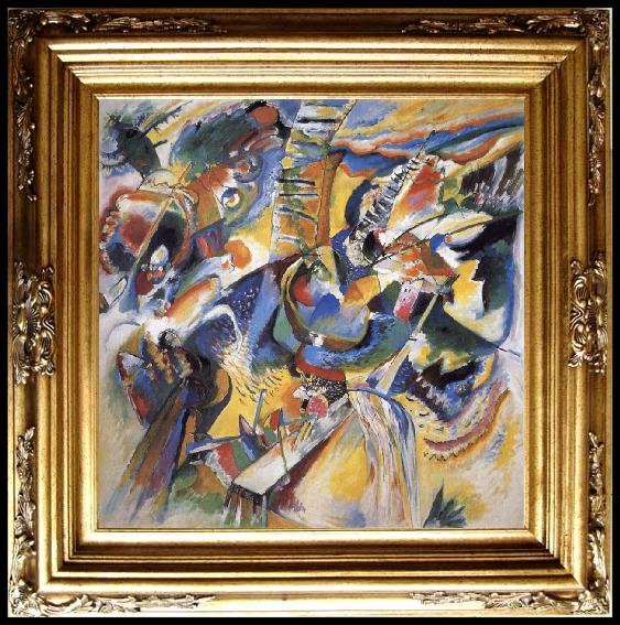 framed  Wassily Kandinsky Improvisation Gorge, Ta209