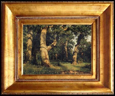 framed  Ivan Shishkin Oak of the Forest, Ta3141-1