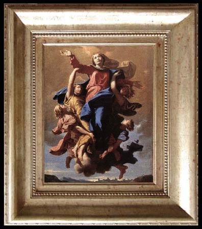 framed  POUSSIN, Nicolas The Assumption of the Virgin, Ta3141-2
