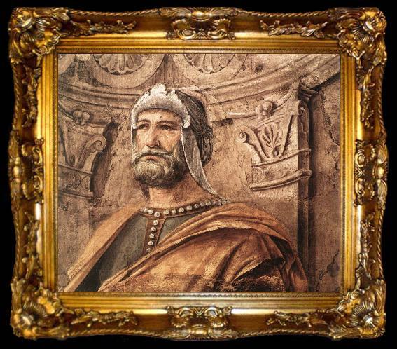 framed  BRAMANTE Man-at-Arms ds, ta009-2