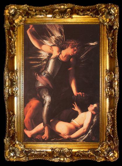 framed  Baglione Heavenly Love Conquering Earthly Love, ta009-2