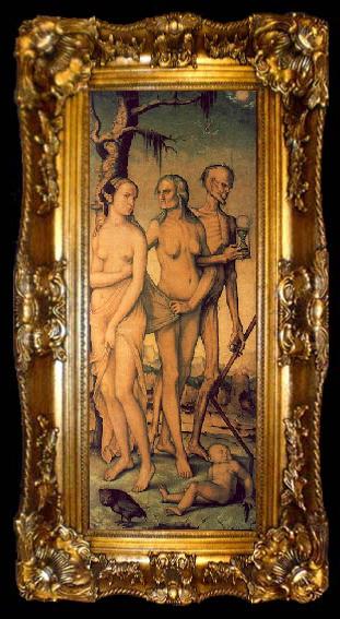 framed  Baldung The Three Ages of Man and Death, ta009-2