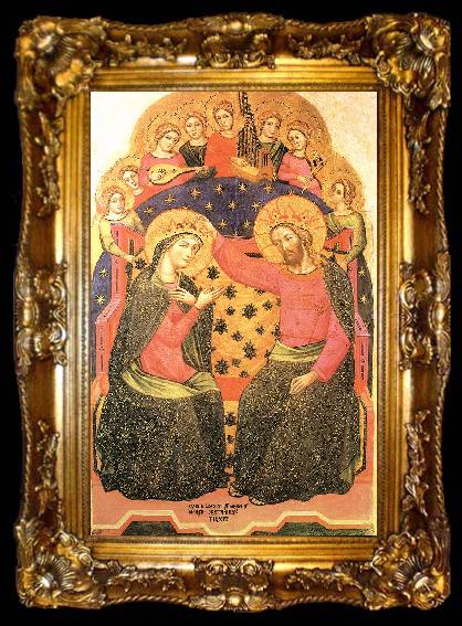 framed  CATARINO Coronation of the Virgin fd, ta009-2
