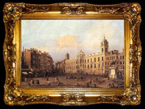 framed  Canaletto London: Northumberland House, ta009-2