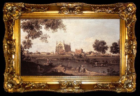 framed  Canaletto Eton College Chapel f, ta009-2