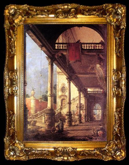 framed  Canaletto Perspective fg, ta009-2