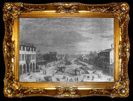 framed  Canaletto Mestre  fg, ta009-2