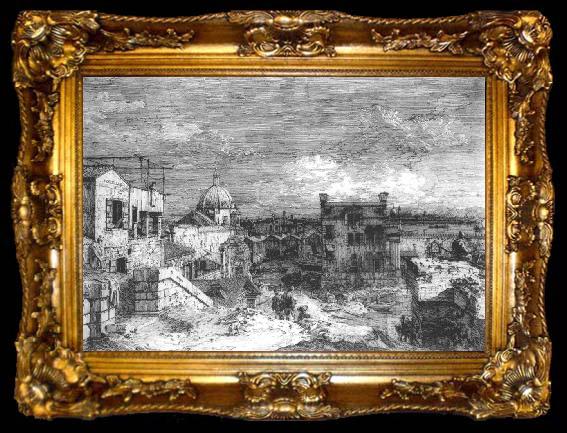framed  Canaletto Imaginary View of Venice  dfgd, ta009-2