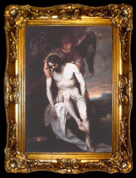 framed  Canaletto The Dead Christ Supported by an Angel df, ta009-2