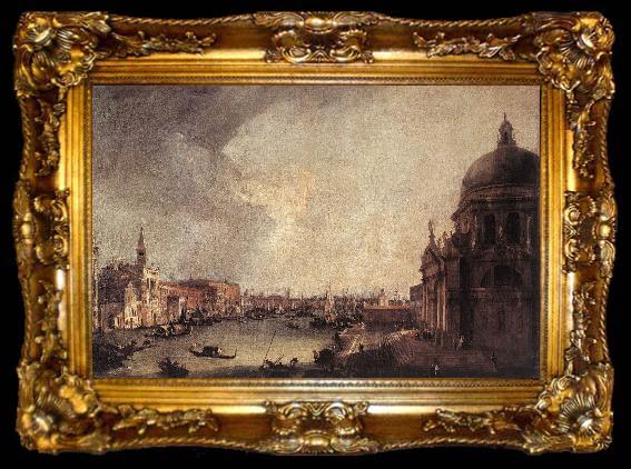 framed  Canaletto Entrance to the Grand Canal: Looking East, ta009-2