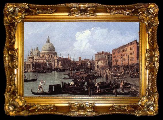 framed  Canaletto The Molo: Looking West (detail) dg, ta009-2