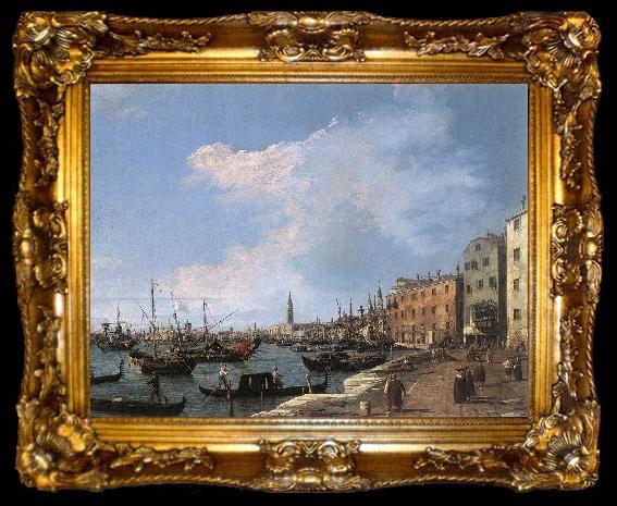 framed  Canaletto The Riva degli Schiavoni f, ta009-2
