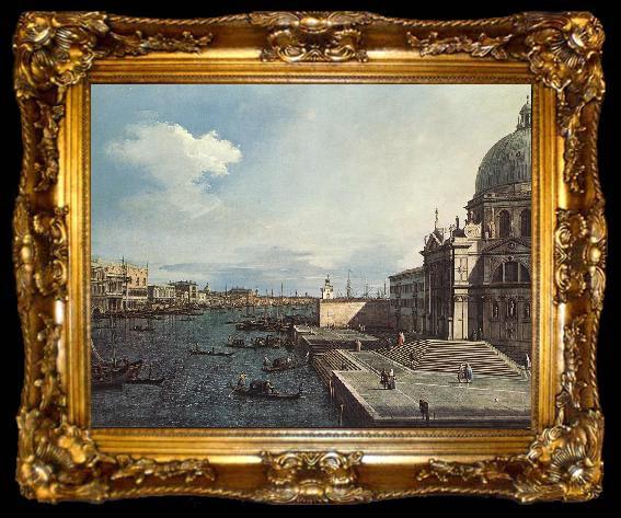 framed  Canaletto The Grand Canal at the Salute Church d, ta009-2