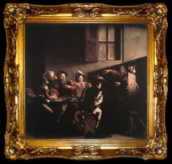 framed  Caravaggio The Calling of Saint Matthew fg, ta009-2