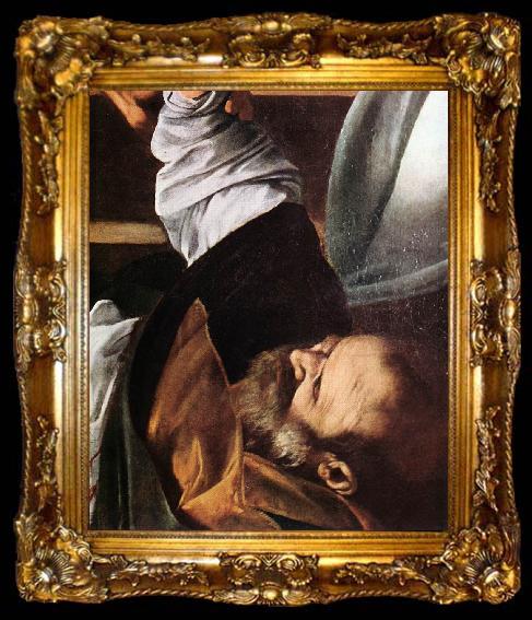 framed  Caravaggio The Martyrdom of St Matthew (detail) ff, ta009-2