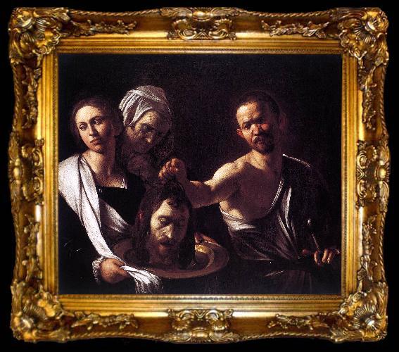 framed  Caravaggio Salome with the Head of St John the Baptist fg, ta009-2