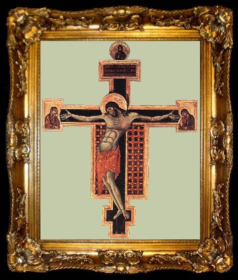 framed  Cimabue Crucifix fdbdf, ta009-2
