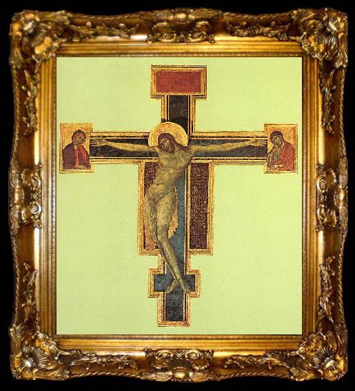 framed  Cimabue Crucifix dfdhhj, ta009-2