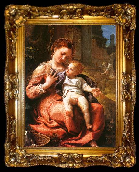 framed  Correggio Madonna della Cesta,, ta009-2