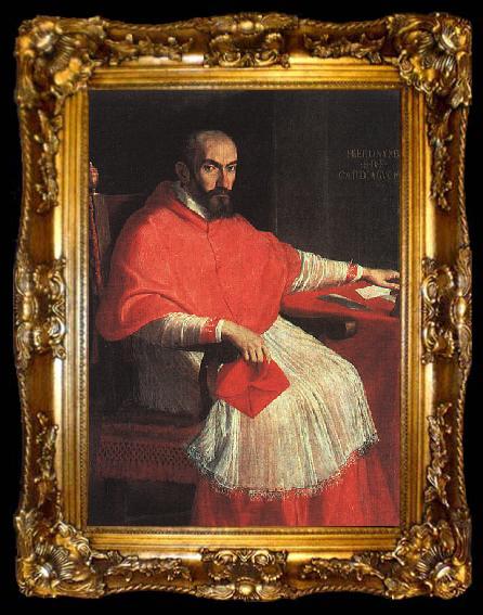 framed  Domenichino Portrait of Cardinal Agucchi sw, ta009-2