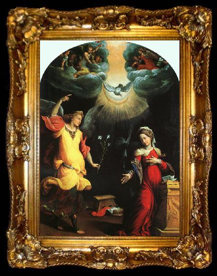 framed  GAROFALO The Annunciation dg, ta009-2