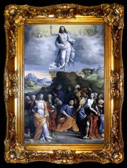 framed  GAROFALO Ascension of Christ sdg, ta009-2