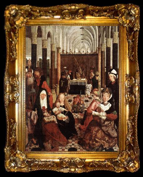 framed  GAROFALO The Holy Kinship sdg, ta009-2