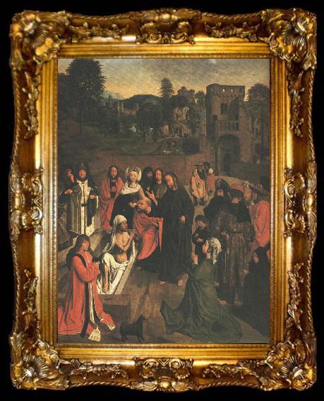 framed  GAROFALO The Raising of Lazarus dg, ta009-2
