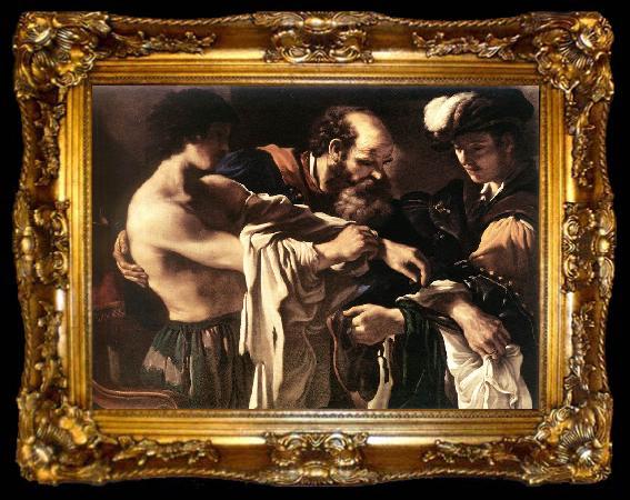 framed  GUERCINO Return of the Prodigal Son klgh, ta009-2