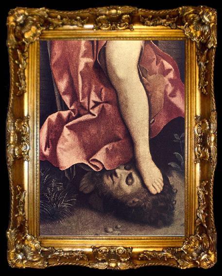 framed  Giorgione Judith (detail) hh, ta009-2