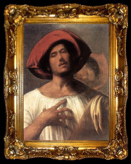 framed  Giorgione The Impassioned Singer dg, ta009-2