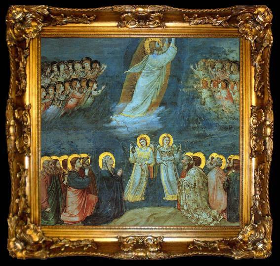 framed  Giotto The Ascension, ta009-2