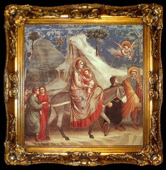 framed  Giotto Scenes from the Life of the Virgin, ta009-2