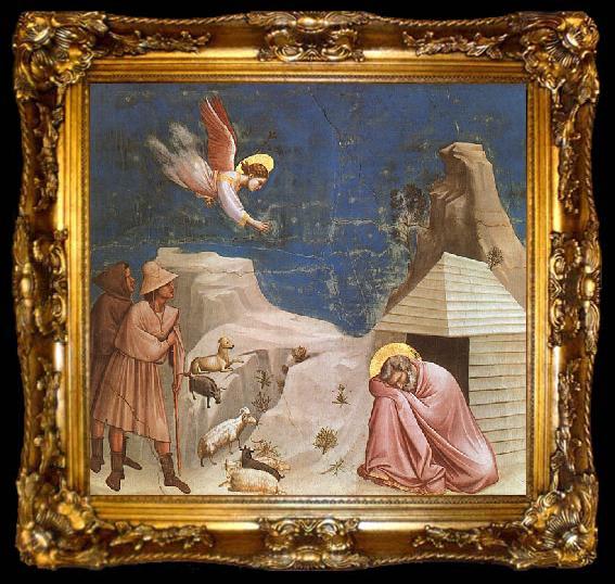 framed  Giotto Scenes from the Life of Joachim  4, ta009-2