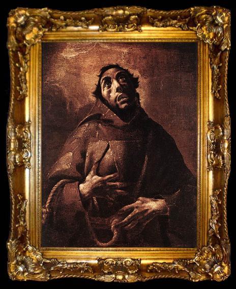 framed  MORAZZONE St Francis ty, ta009-2