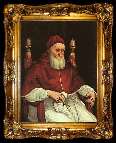 framed  Raphael Portrait of Julius II, ta009-2