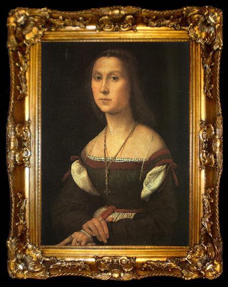 framed  Raphael The Mute Woman, ta009-2
