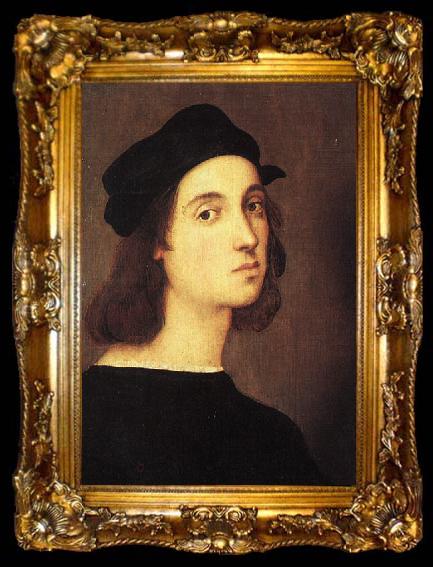 framed  Raphael Self Portrait  fff, ta009-2