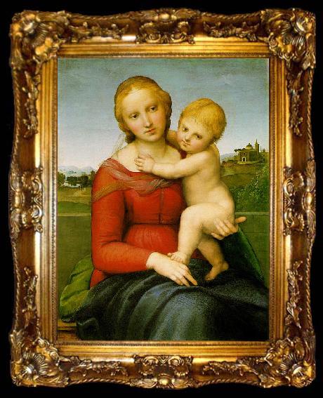 framed  Raphael Madonna and Child, ta009-2