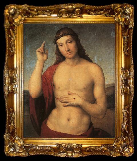 framed  Raphael The Blessing Christ, ta009-2
