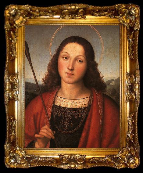 framed  Raphael St.Sebastian, ta009-2