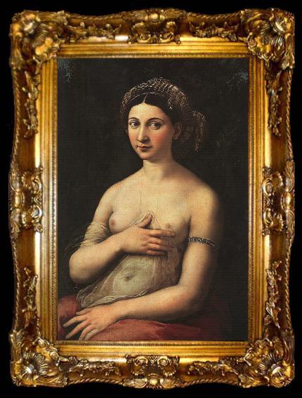 framed  Raphael The Fornarina, ta009-2